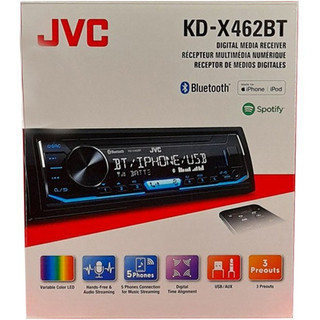 پخش خودرو جی وی سی مدل KD-X462BT با بلوتوث و ۱ دین